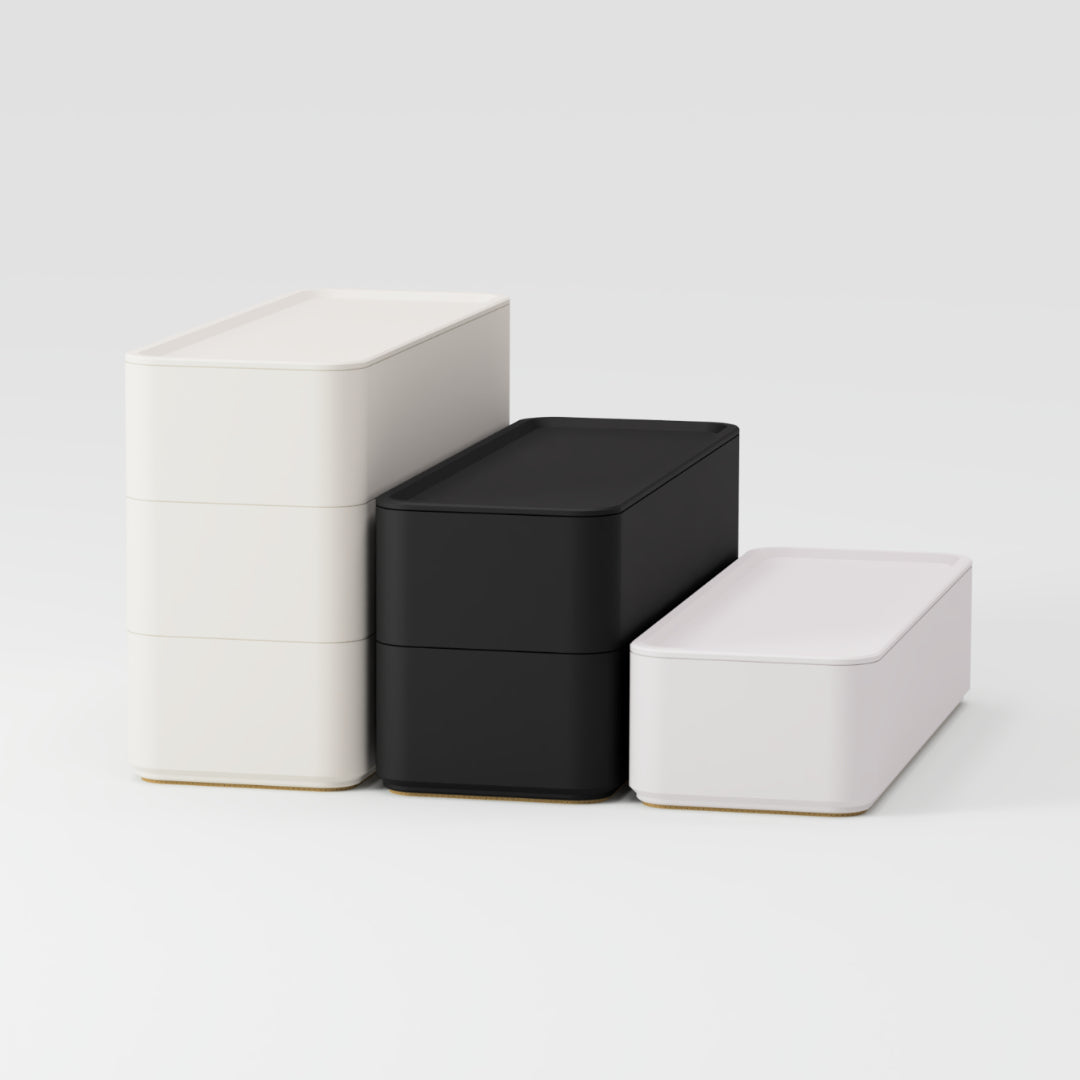 Sutakku - Stacking Bento-Style Desktop Organiser